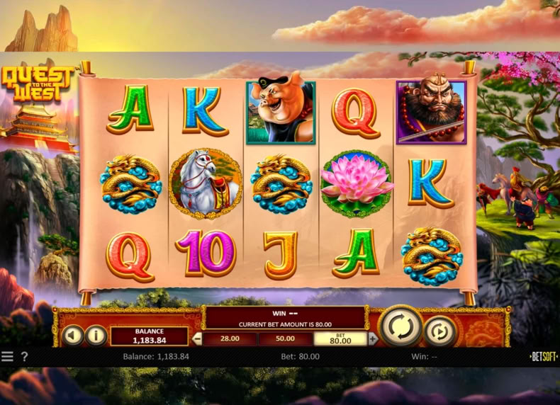 Quest to the West game - play for free