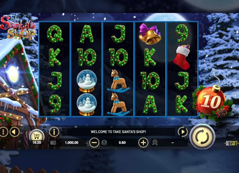 Take Santa's Shop game - play for free