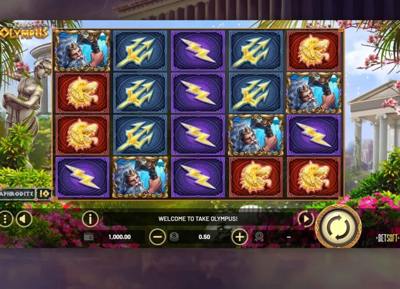 Take Olympus game - play for free