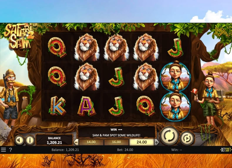 Safari Sam 2 game - play for free