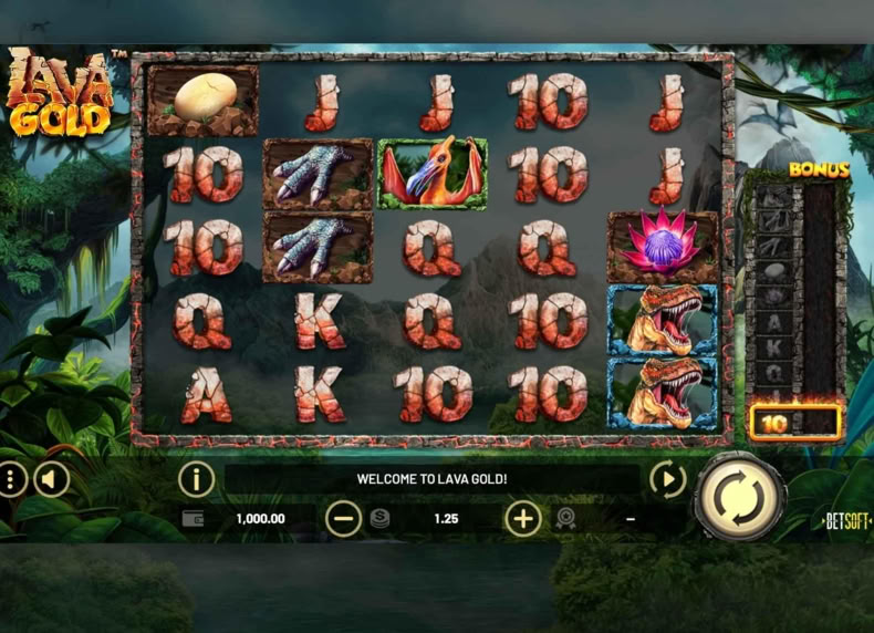 Lava Gold game - play for free
