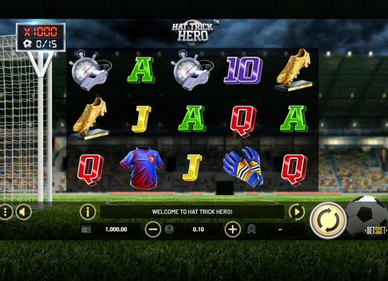 Hat Trick Hero game - play for free