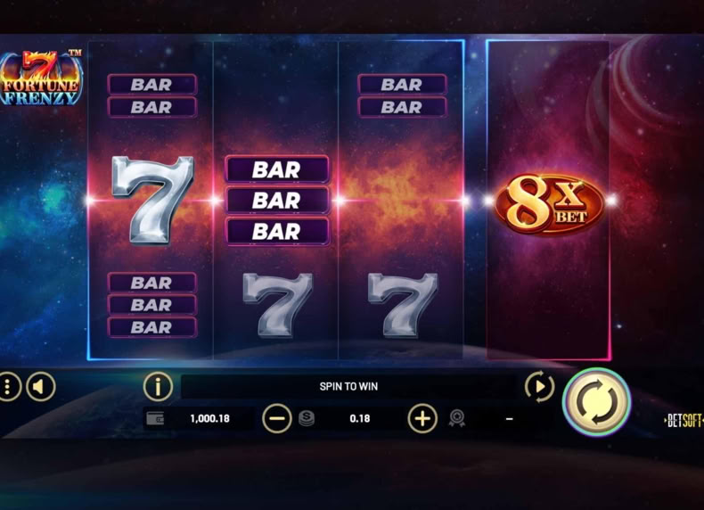 88 Frenzy Fortune game - play for free
