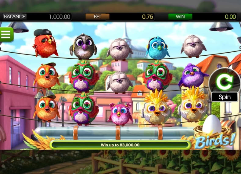 Birds game - play for free
