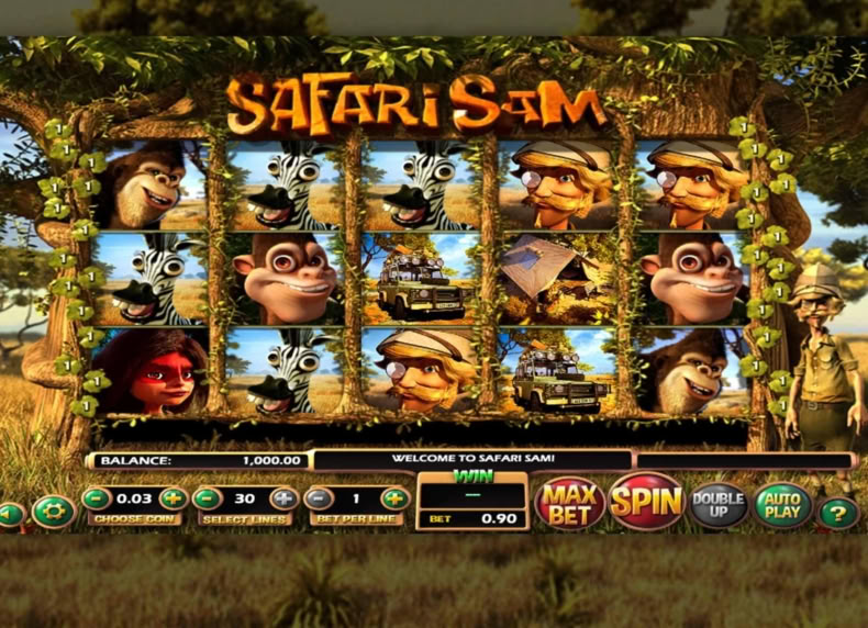 Safari Sam game - play for free