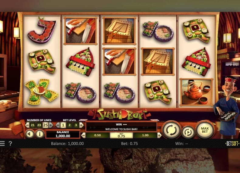 Sushi Bar game - play for free