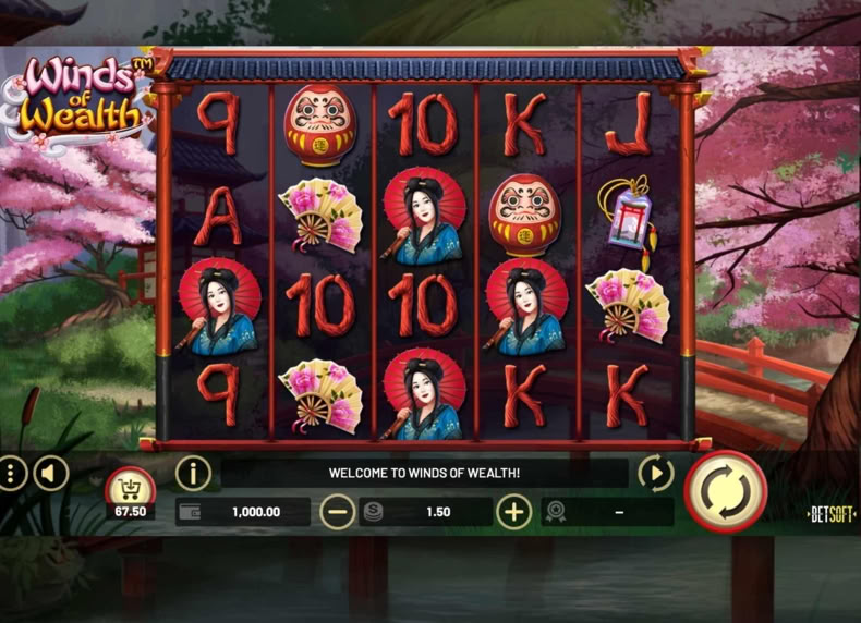 Winds of Wealth game - play for free