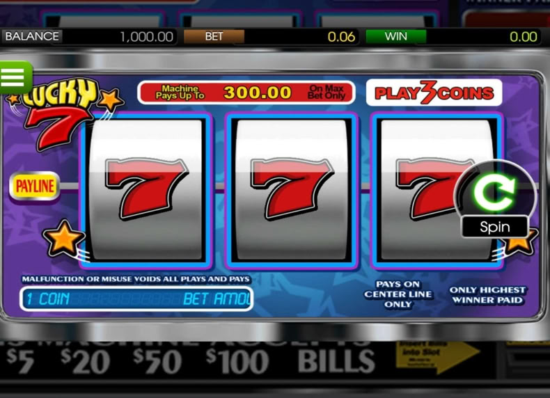 Lucky7 game - play for free