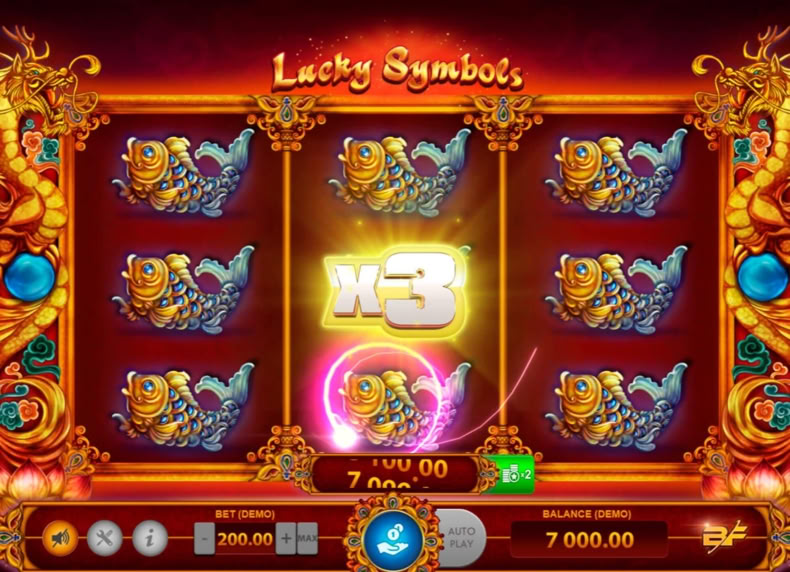 Lucky Symbols game - play for free