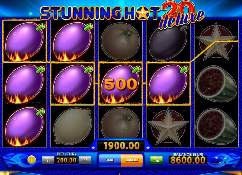 Stunning Hot 20 Deluxe game - play for free
