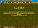 Continent Africa