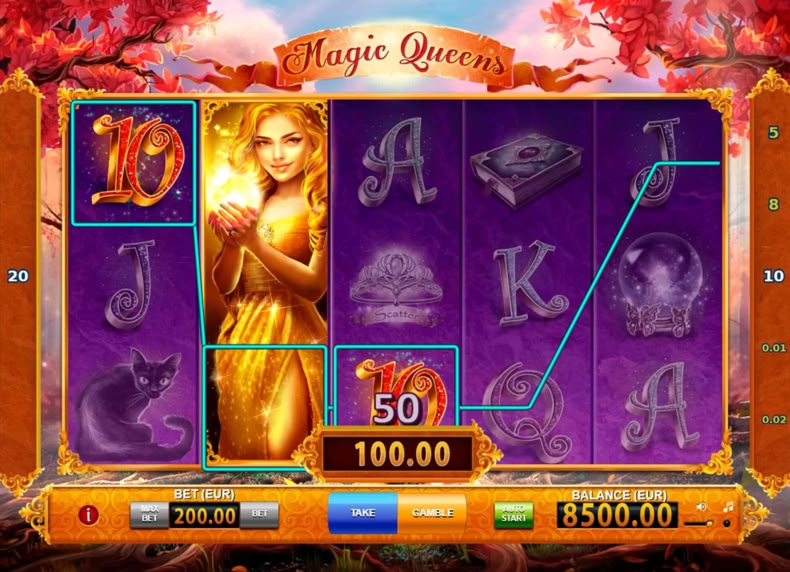 Magic Queens game - play for free