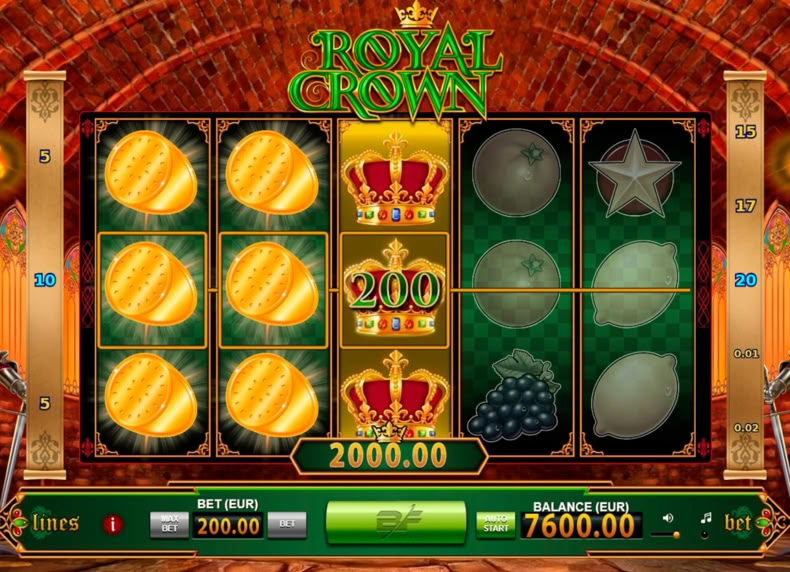 Royal Crown game - play for free