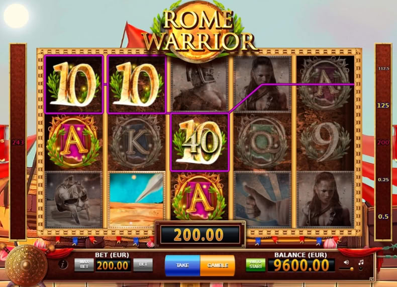 Rome Warrior game - play for free