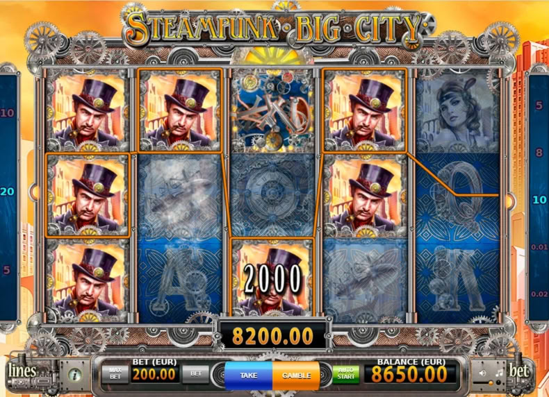 SteamPunk Big City game - play for free