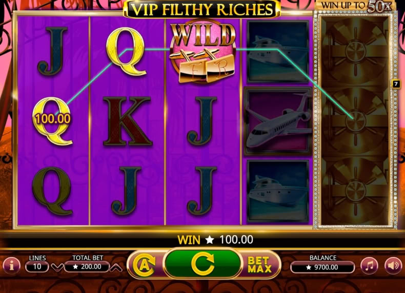 VIP Filthy Riches game - play for free