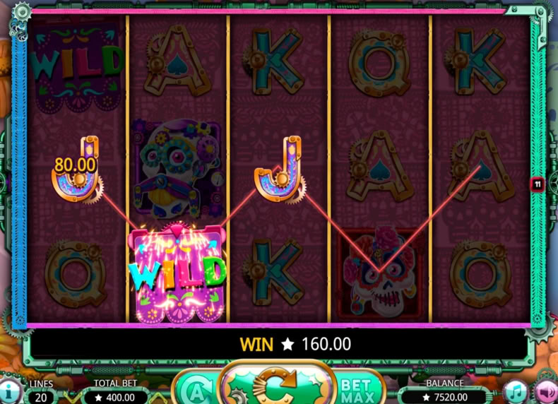 Sugar Skulls game - play for free