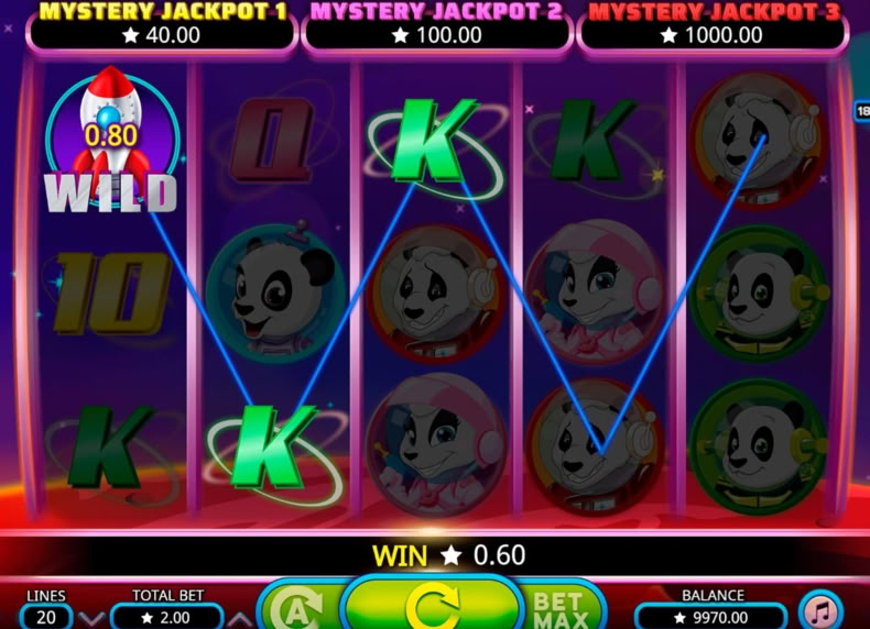 Astro Pandas game - play for free
