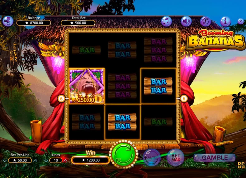 Booming Bananas game - play for free