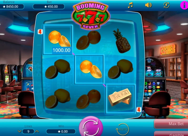 Booming Seven game - play for free