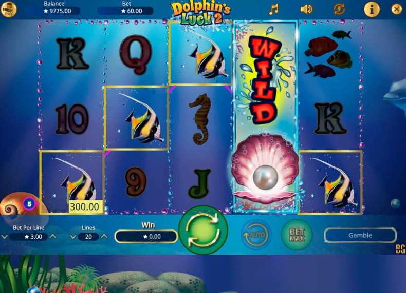 Dolphin's Luck 2 game - play for free