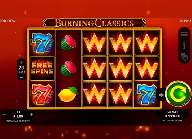 Burning Classics game - play for free