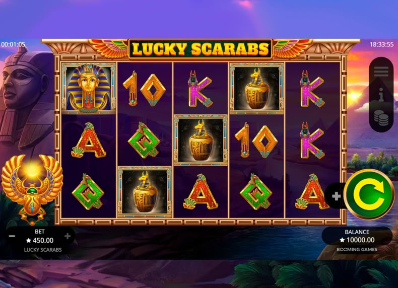 Lucky Scarabs game - play for free