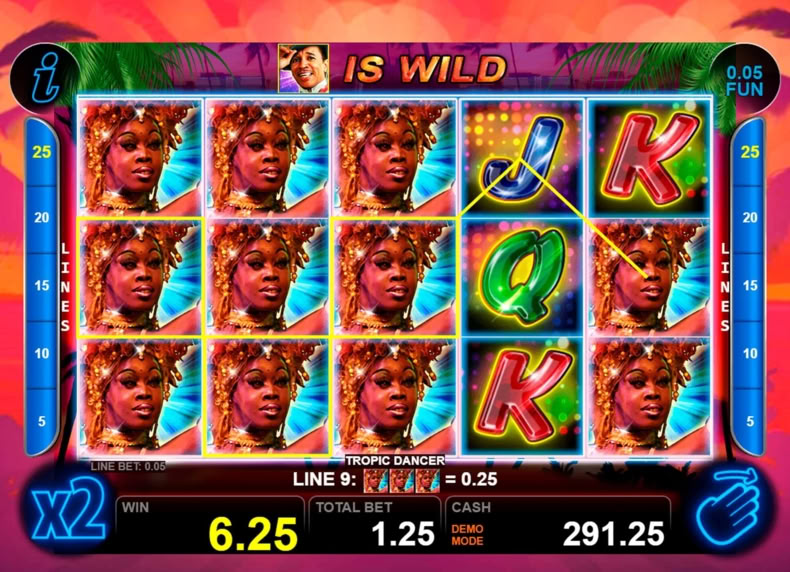 Tropic Dancer game - play for free