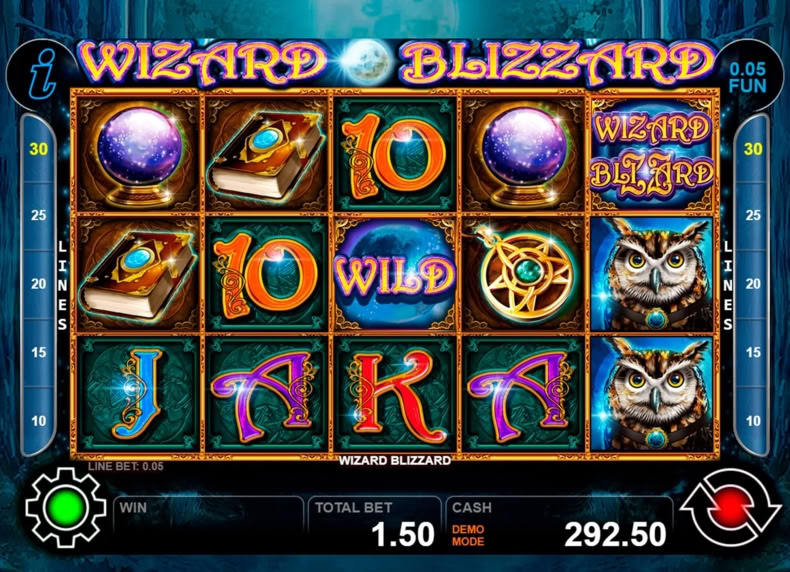 Wizard Blizzard game - play for free