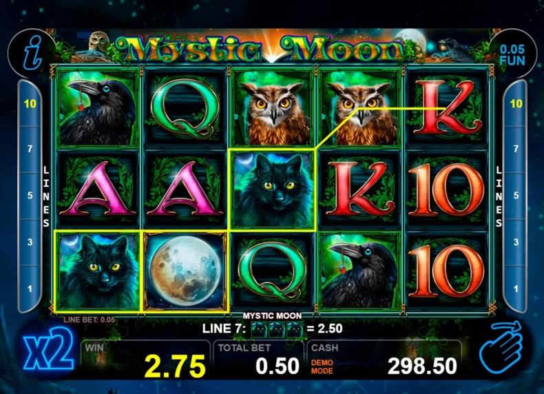 Mystic Moon game - play for free