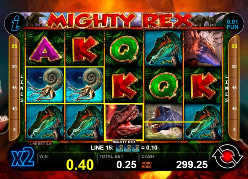 Mighty Rex game - play for free