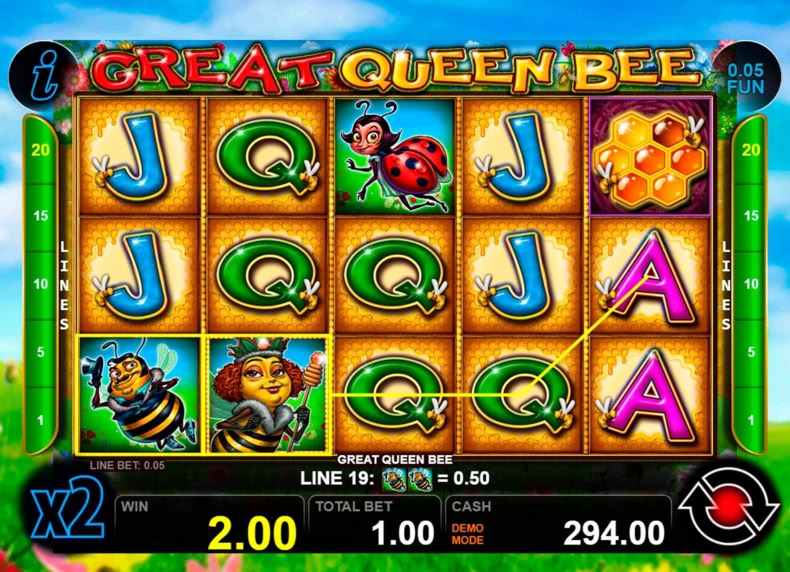 Great Queen Bee game - play for free