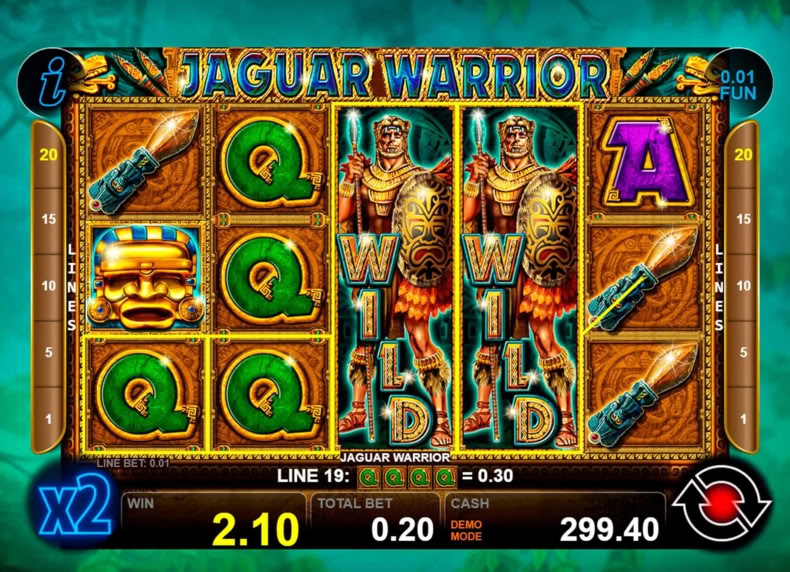 Jaguar Warrior game - play for free