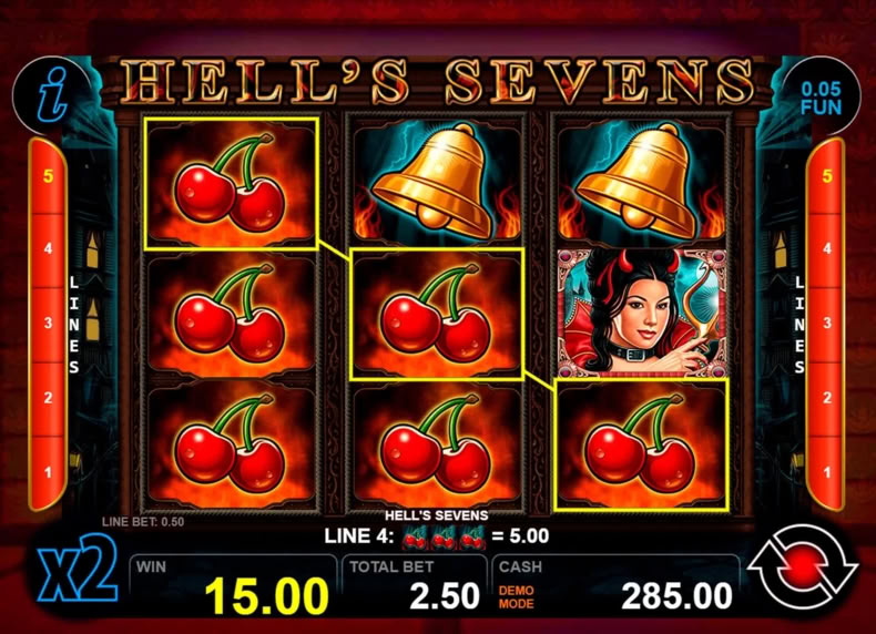 Hell's Sevens game - play for free