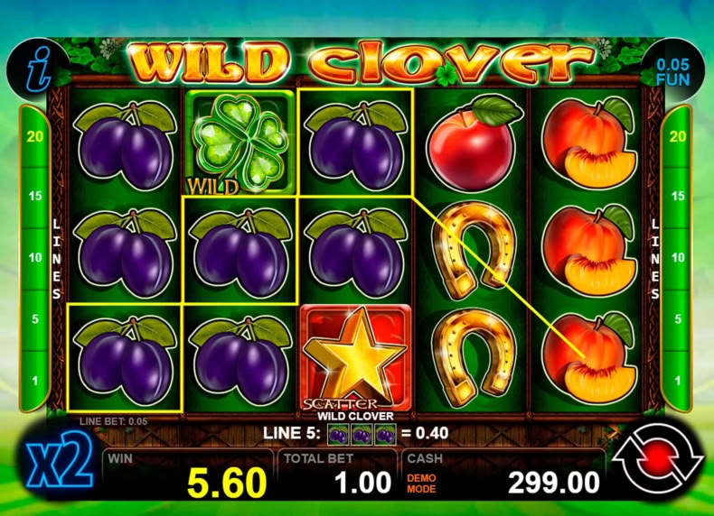 Wild Clover game - play for free