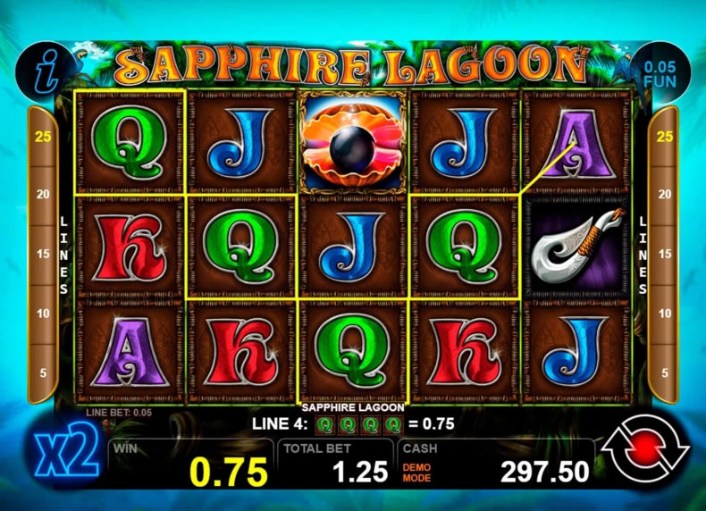 Sapphire Lagoon game - play for free