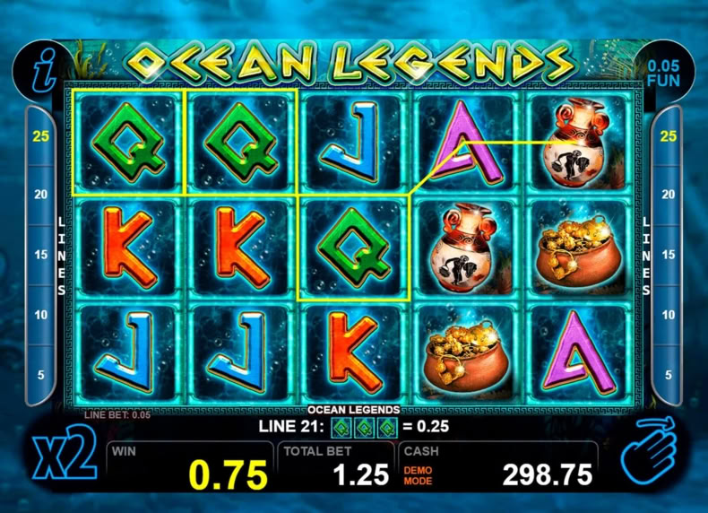 Ocean Legends game - play for free