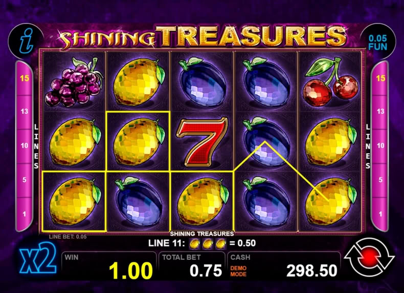 Shining Treasures game - play for free