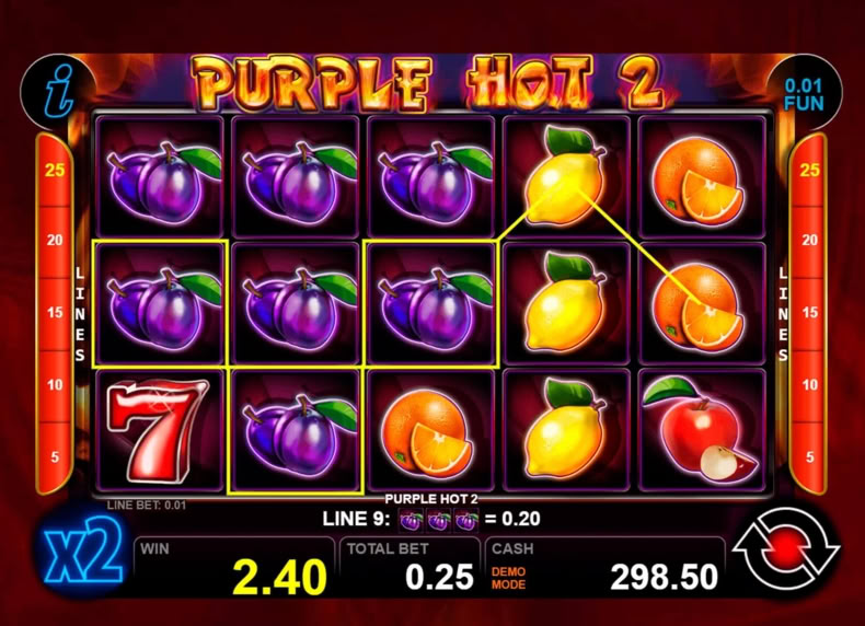 Purple Hot 2 game - play for free