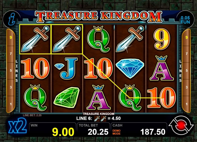 Treasure Kingdom game - play for free