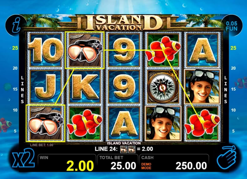 Island Vacation game - play for free