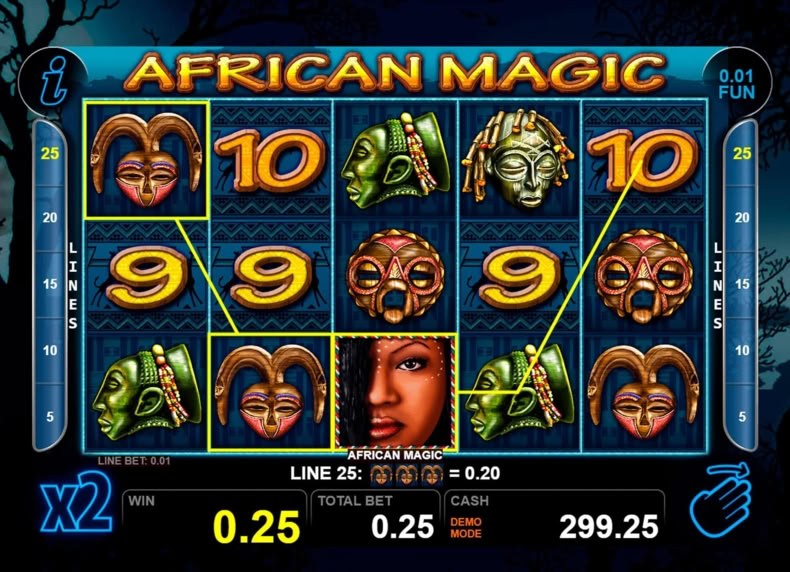African Magic game - play for free