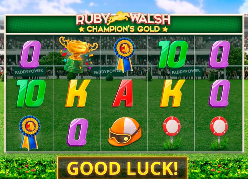 Ruby Walsh Champions Gold game - play for free