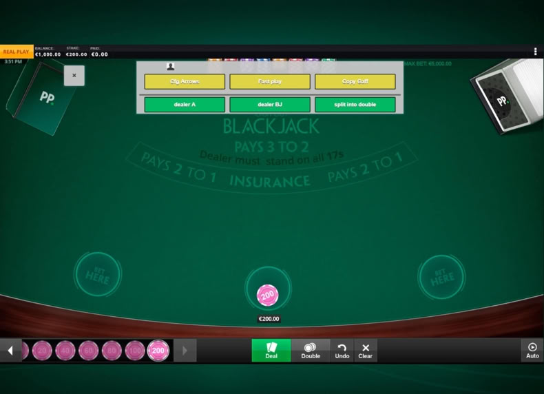 Blackjack Premium Cashout game - play for free