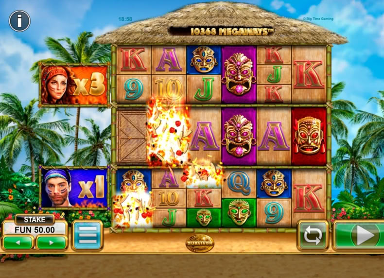 Survivor game - play for free