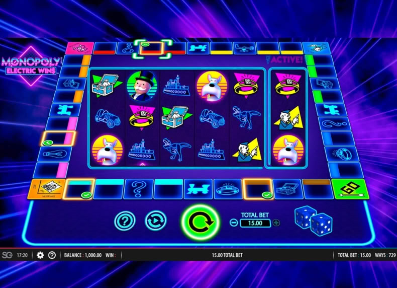 Monopoly Electric Wins game - play for free