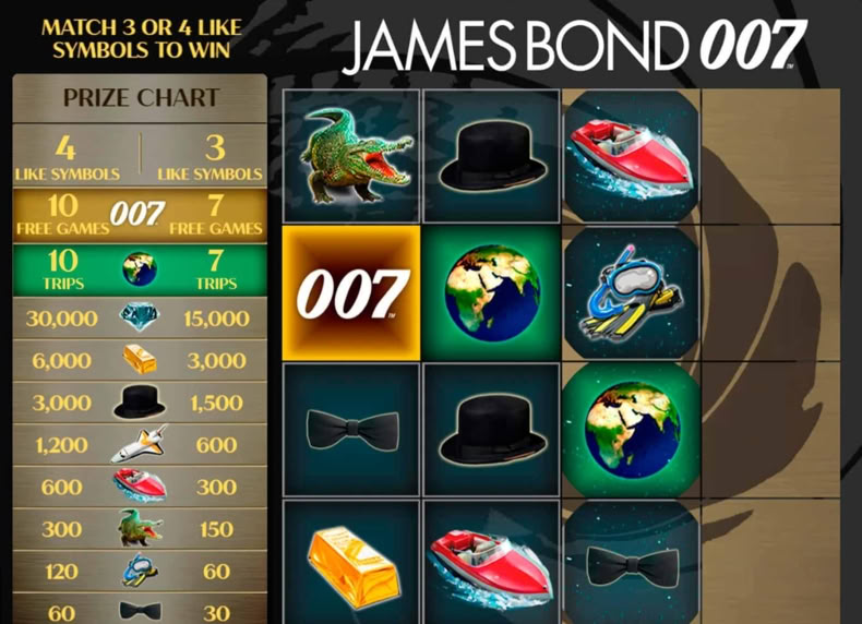 James Bond 007 game - play for free