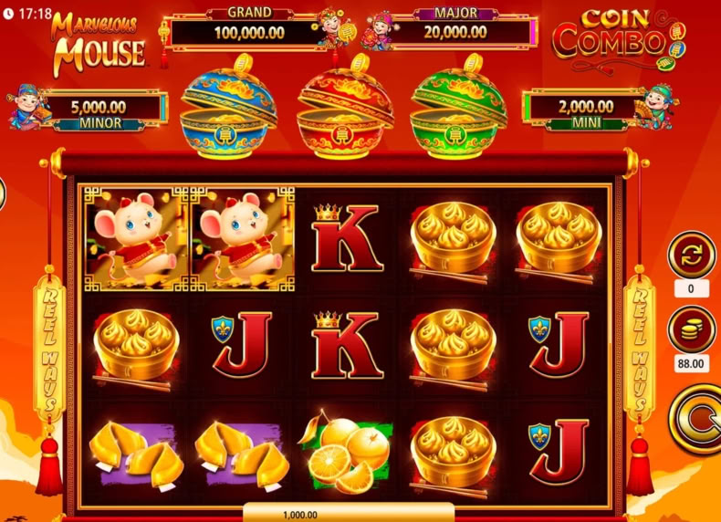 Marvelous Mouse Coin Combo game - play for free