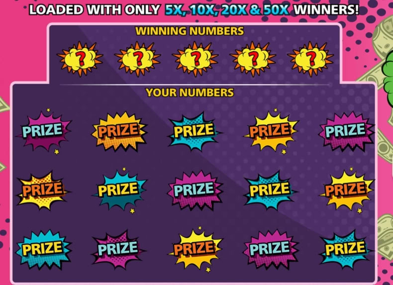 5x 10x 20x 50x Blowout game - play for free