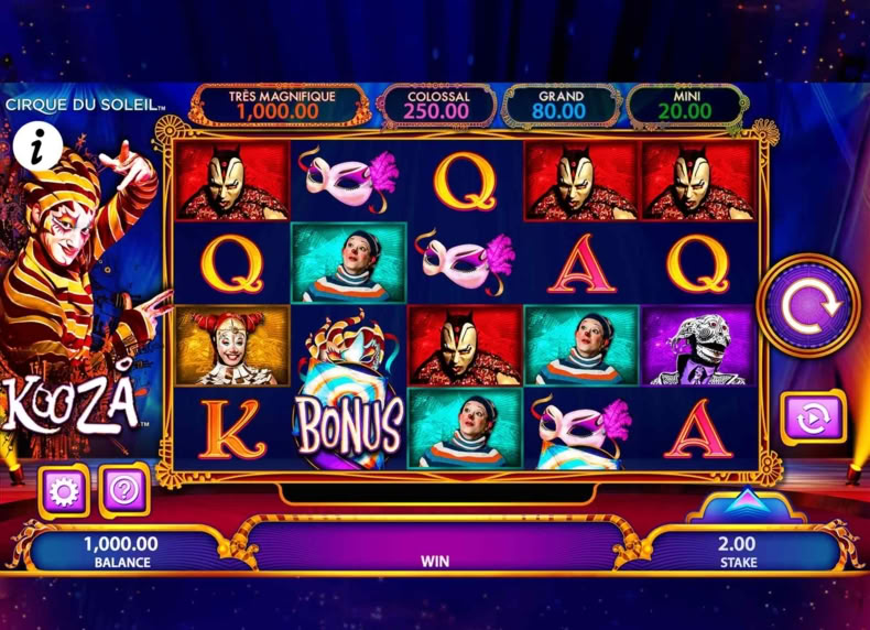 Cirque Du Soleil Kooza game - play for free